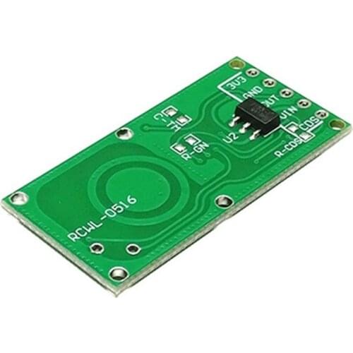RCWL-0516 RCWL 0516 Microwave Radar Sensor Human Sensor Body Sensor Module Induction Switch Module Output 3.3V
