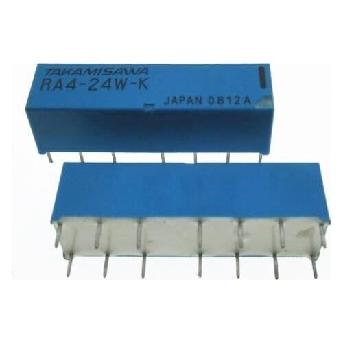 24V relay RA4-24W-K RA4-24W RA424WK 24VDC DC24V 24V DIP14
