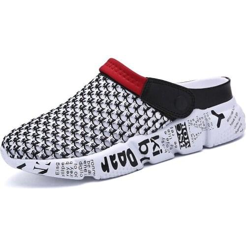 Summer Breathable Mesh Platform Men Shoes Casual Sapato Masculino Sandals Men Sepatu Pria Chanclas Hombre Home Slippers