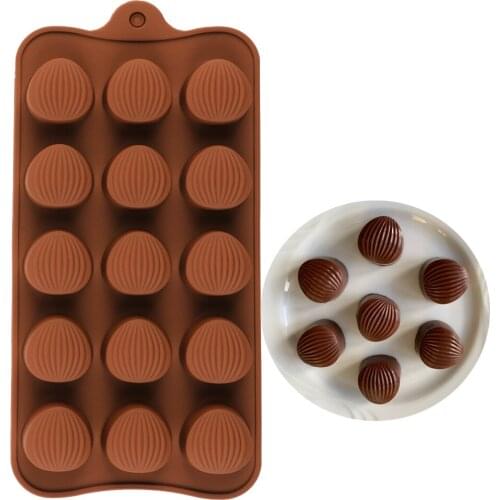 Silicone Mold For Chocolate Candy Pudding Baking Accessories Fondant Nut Mold Silicone Cake Decoration DIY Molds Best Sell