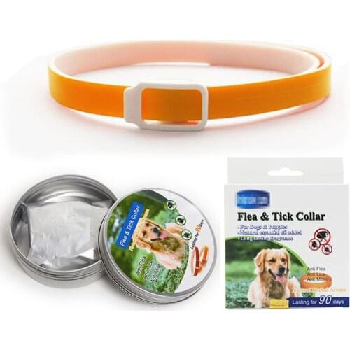 Silicon Pet Dog Cat Anti Lice Plague Mosquitoes Flea Collars Kill Parasite Deworming Insect Repellent Collar Perro Chihuahua