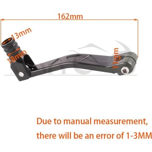 General ATV off-road vehicle foldable CNC aluminum gear lever suitable for 50cc 70cc 110cc 125cc XR / CRF 50 etc