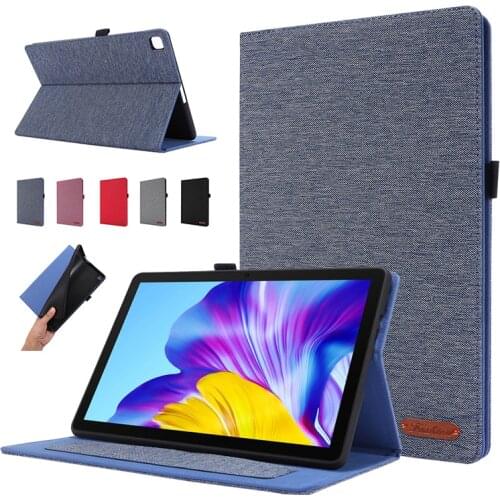 Cloth pattern book style tablet case For Huawei MatePad T10 T10S AGR-L09/W09 AGS3-L09/W09 10.1 inch Stand Cover with Card slots