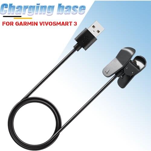 USB Charger Dock For Garmin Vivosmart 3 Smart Band Portable Power Fast Charging Cable For Garmin Vivosmart3 Watch Accessories