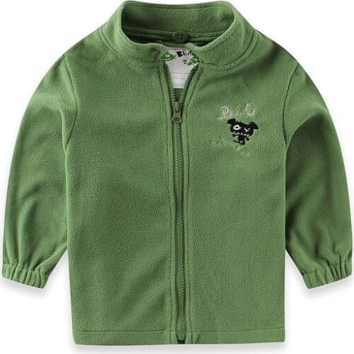 New arrival 2021 soft comfortable baby jacket warm Fleece set jacket and pants for toddler boy 1 year old