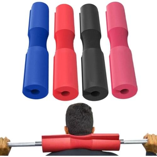 Home Barbell Pad Squat Bar Pad Protector Gym Weightlifting Training Workout Neck Shoulders Protect Foam Pull Up Cover Attachment