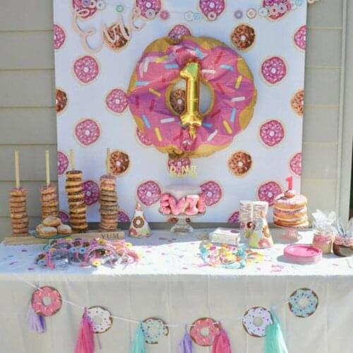 2Set Wedding Decoration Donut Wall Donuts Wooden Stand Donut Holder Baby Shower Box Kids Birthday Party Decor DIY Donut Party