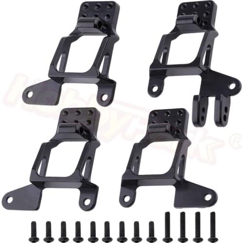 Aluminum Front & Rear Shock Tower Hoops Bracket Shock Absorbers Mount For 1/10 RC TRAXXAS TRX-4 TRX4 RC Crawler Car