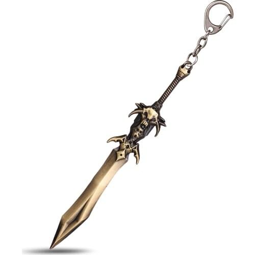 Mengtuyi Keychain GAME DOTA 2 Metal Key Chains Pudge Dragonclaw Hook Accessory Keychain Ornament Holder Metal