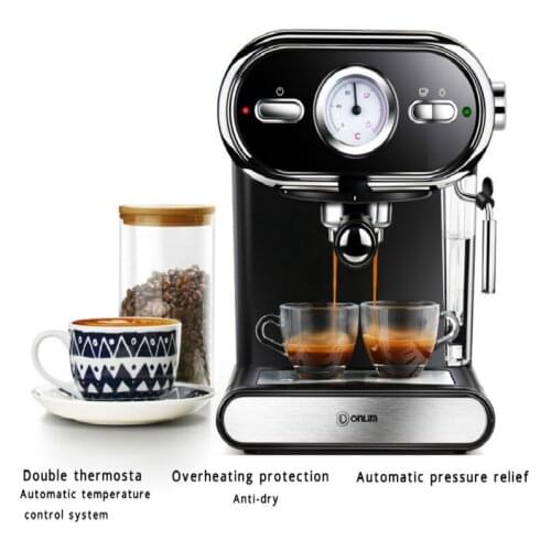 Donlim DL-KF5002 Espresso coffee machine Semi-automatic Coffee machine Steam type 20Bar