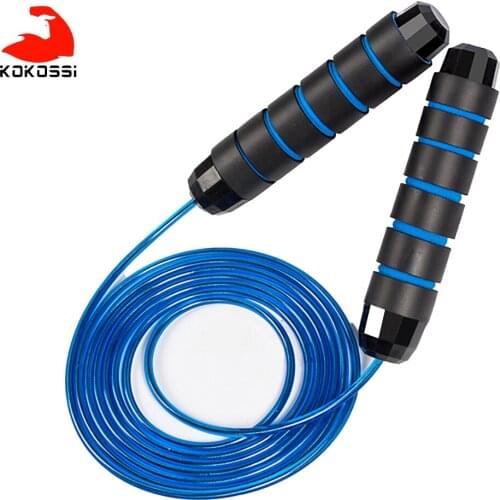 KoKossi Weight-Bearing Skipping Rope Sports Fitness Jumping Training Weight-Loss Shaping Home Gym Dual-Use Fitness Equipment Men