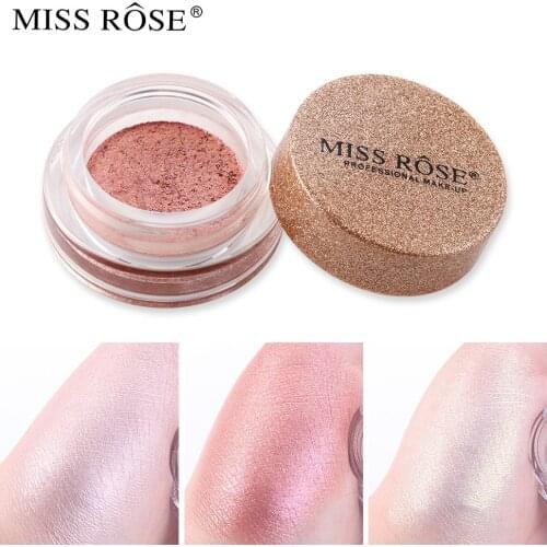 MISS ROSE pearlescent monochromatic eyeshadow ins glitter sequins domestic products beauty net red same paragraph vibrato