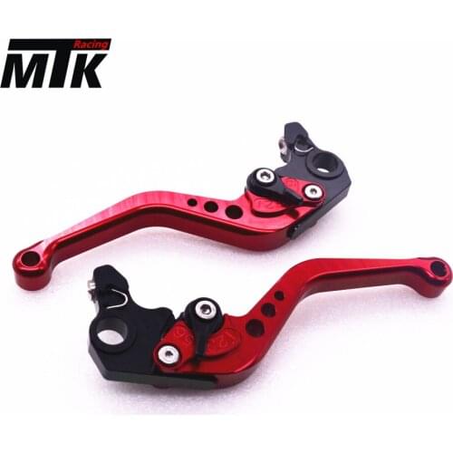 CNC Aluminum Brake Clutch Levers Set Short Adjustable Lever For 390 Duke/RC390 200 Duke/RC200 RC125 RC125/125 Duke