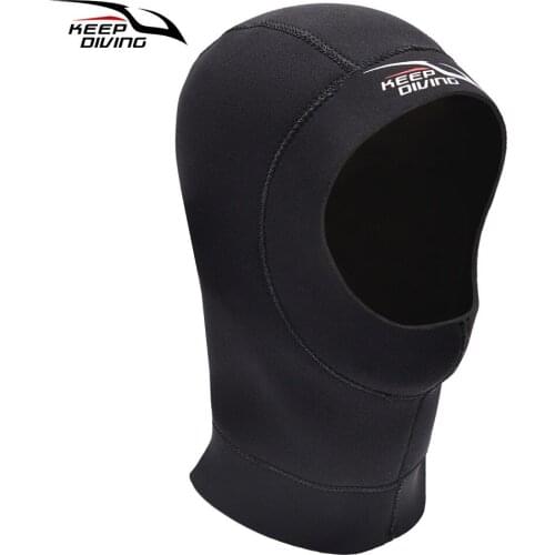 Diving 3MM Neoprene Diving Cap Winter Snorkeling Wetsuit Warm Headgear Snorkeling Surfing Sunscreen Diving Swimming Cap