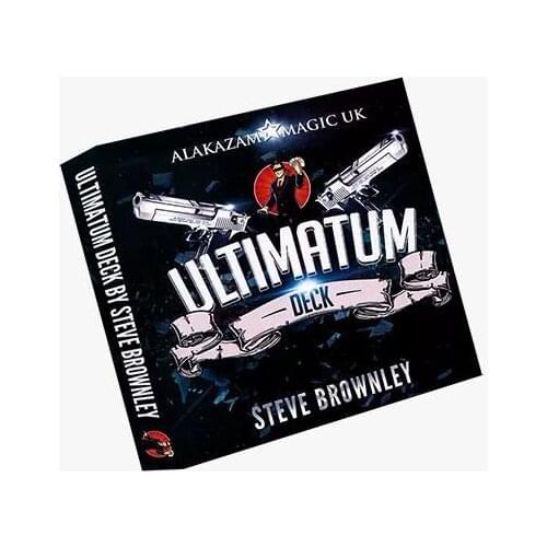 New Ultimatum Deck (Instruction and Gimmicks) - Magic Trick,Card magic,Close up magia,street,mind,illusions,accessories,toys