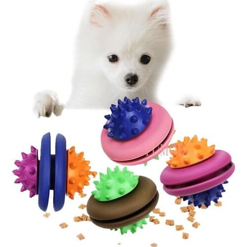 NEW Dog Flying Disc Dog Toys Pet Dogs Interactive Ball Dog Chewing Tooth Ball For Small Medium Large Dogs Pet Training Product
