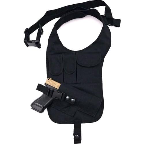 Portable Outdoor Hidden Security Multifunction Tactical Climbing Hunting Hidden Underarm Shoulder Pistol Holsters Holder Bag