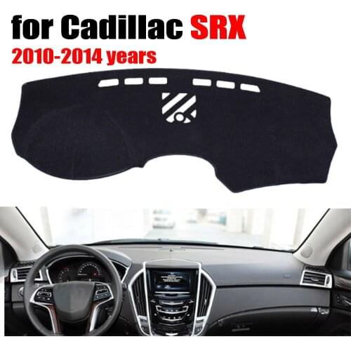 Car dashboard covers mat for Cadillac SRX 2010-2014 years Left hand drive dashmat pad dash cover auto dashboard accessories