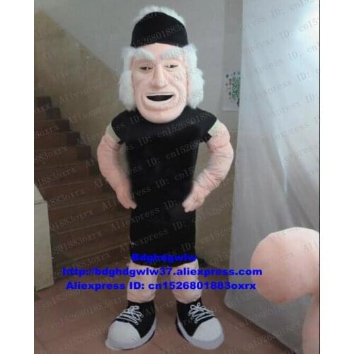 Rugby Player Gareth Thomas Rugger Mascot Costume Adult Cartoon Character Outfit Greet Guests Commercial Strip Drive zx1128