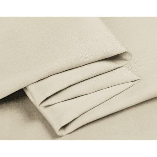 Silk Wool Twill Fabric140cm width 32mm/48%Silk+52%Wool Fabric Suits Plush Fabric Wedding Party Dress Fabric 04 Champagne