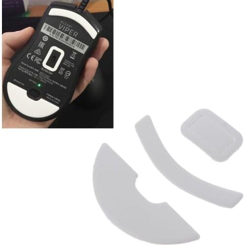 Tiger Gaming Mouse Skates Feet For Razer Viper Glides Curve Edge Enhanced E5BA