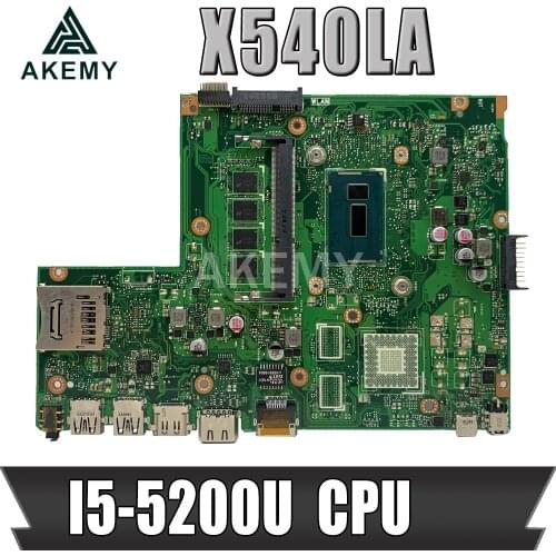 X540LJ motherboard For ASUS X540L F540LA X540LA Laptop motherboard 4G RAM I5-5200U REV2.1 Test work 100