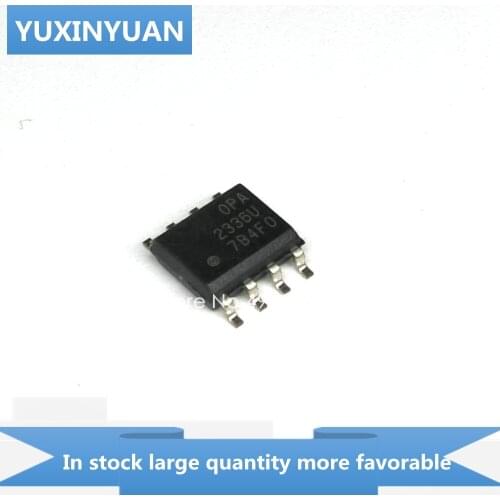 YUXINYUAN 10PCS/LOT OPA2336U OPA2336 OPA 2336U A2336U PA2336U SOP8 in stock in stock