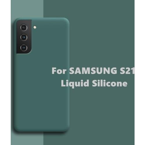For Samsung Galaxy S21 A12 A32 S20 FE M51 M31s Liquid Silicone Phone Case For Samsung Note 20 Ultra A51 A71 A81 A91 Back Cover