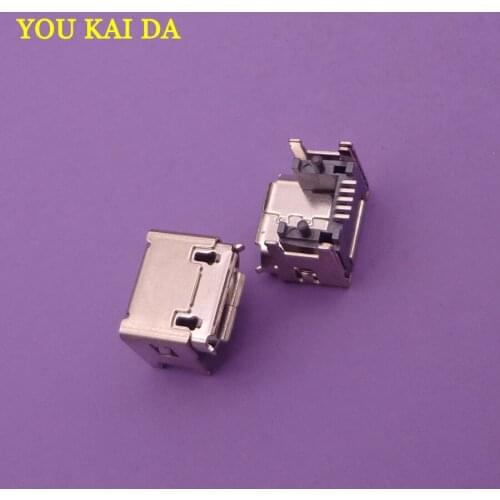 10pcs 100% new micro mini usb connector jack socket For Amazon Kindle Fire 2 charging port dock plug replacement repair 5 pin