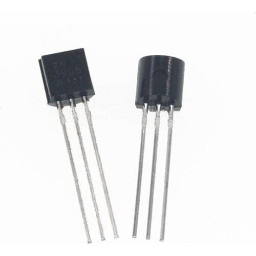 100PCS 2N3906 TO-92 TO92 0.2A 40V PNP Transistor new and original IC