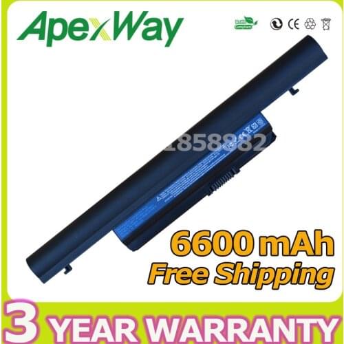 Apexway 9 Cell Laptop Battery For Acer Aspire 3820 5745 4553 4553G 4625 4625G AS10B73 AS10B75 AS10B7E AS10B5E AS10B61 AS10B6E