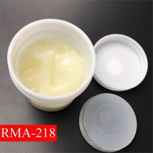Freeshipping Promotions 100g RMA-218 No-Clean BGA PCB Reballing Solder Flux Paste for SMT Reballing Soldering Rework