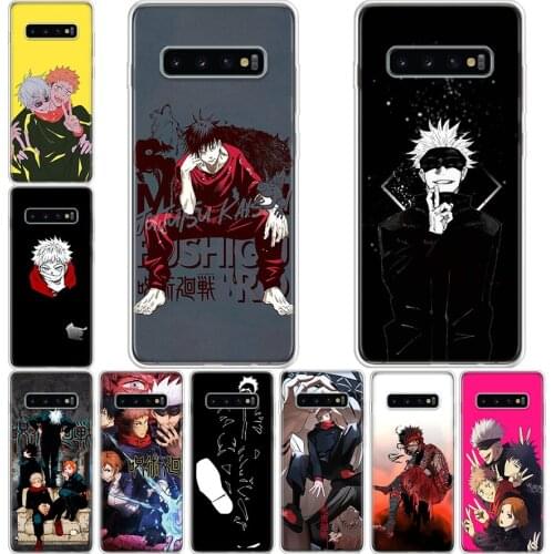 Hot Jujitsu Kaisen Animation Phone Case For Samsung Galaxy A71 A70 A51 A50 A41 A40 A30 A21 A10 A01 A90 A20S A20E A10S M30S A6 A7