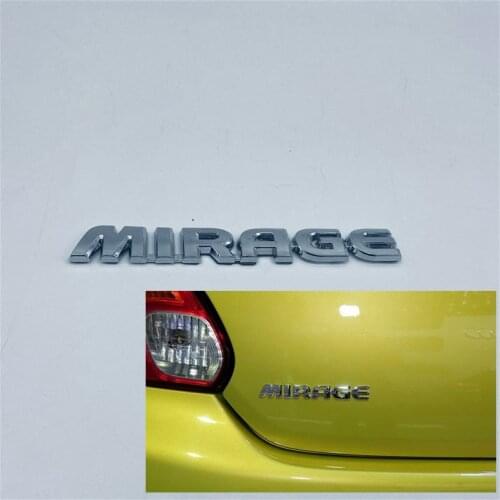 For Mitsubishi MIRAGE Rear Trunk Emblem Badge Logo Sign