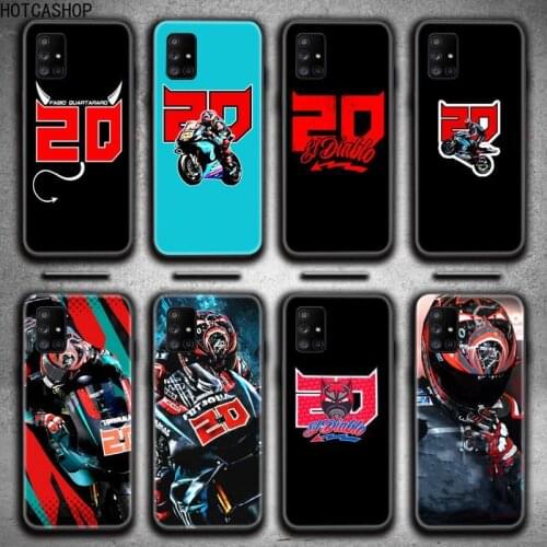 Fabio Quartararo 20 Phone Case For Samsung Galaxy A21S A01 A11 A31 A81 A10 A20E A30 A40 A50 A70 A80 A71 A51