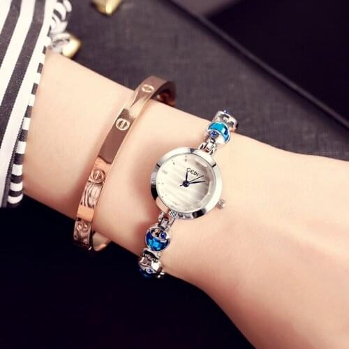 GEDI 2017 new simple casual fashion bracelet quartz color diamond watch waterproof female fashion student watch party watch