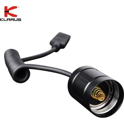 KLARUS TRS1 Dual Remote Swtich Tactical Button Fits for XT11S XT11GT XT12GT XT30R XT2CR XT12S 360X1 360X3 XT32 FX10