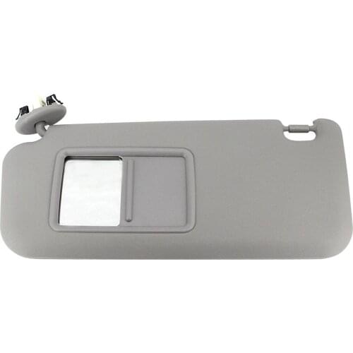 Left Side Sun Visor with Sunroof 74320‑42501‑B2 for Toyota RAV4 06-09 Grey, Compact Lightweight