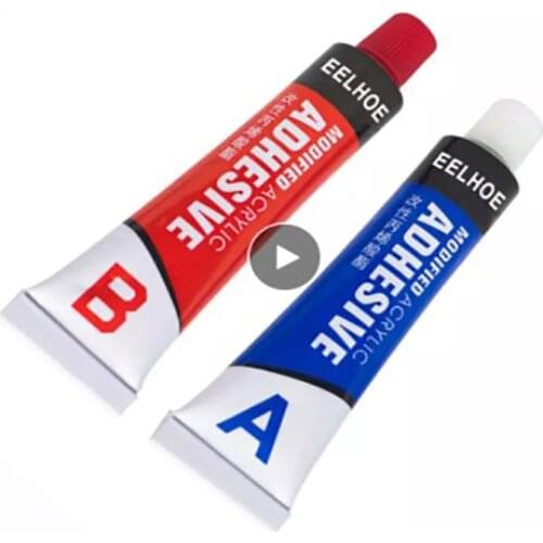 A+B Metal Repairing Adhesive Super Glue Iron Steel Auto Radiator Water Tank Special Leakage Plugging Welding Glue Repair Tool