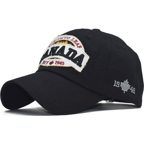 Mens and womens caps cotton large letters CANADA embroidery baseball cap baseball hat men cap snapback hat