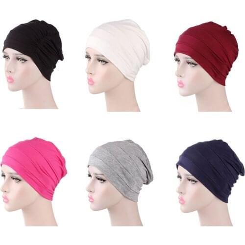 New Fashion Cotton Unisex Cap for Cancer Hair Loss Sleeping Cap Chemotherapy Cap Hat Full-headed Hat