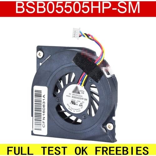 New BSB05505HP-SM DC05V 0.40A CPU Fan For Gigabyte BRIXS GB-BXi5H-4200 GB-BXi5-5200 Cooling Fan 4Pin 4Wire