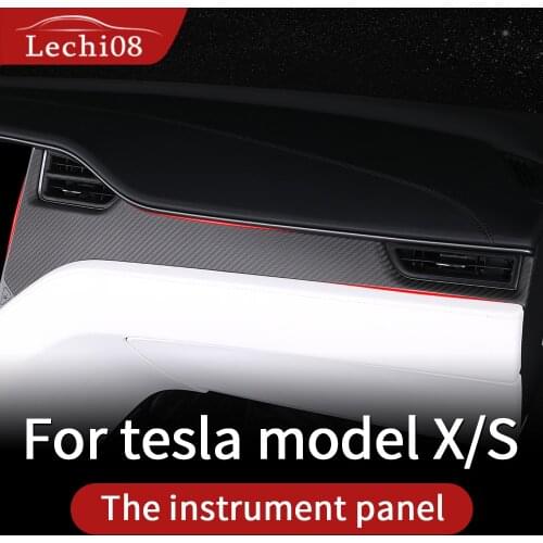 Instrument panel for tesla model s accessories tesla model x carbon tesla 2018 model s car tesla model s carbon fiber interior