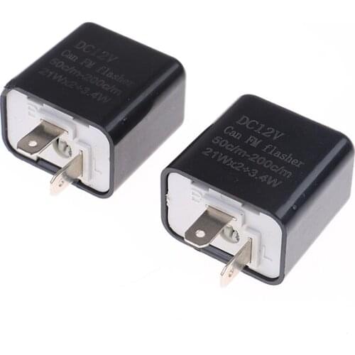 12v motorcycle blinker adjustable led flasher relay turn signal indicator