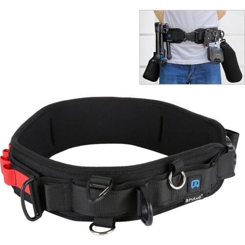 Camera Waist Belt Multifunctional Bundle Waistband Strap Belt with Hook Photography Belt Backpack Belt for SLR / DSLR Cameras