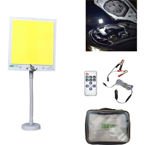 360light 160W 12V LED portable outdoor led camping light Emergency light for Self-drive Travelling Road Trip Repairing the car