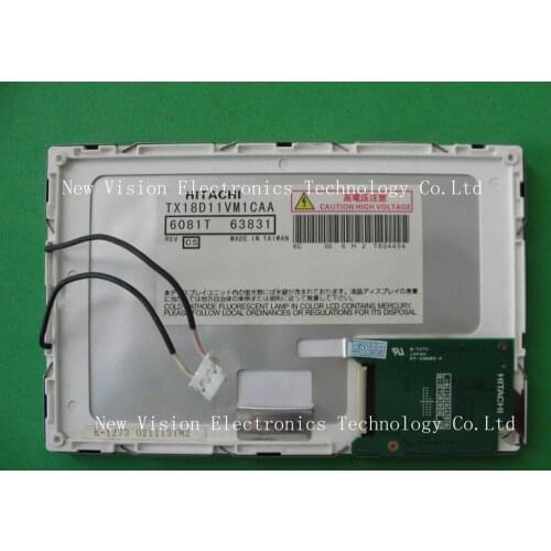 TX18D11VM1CAA Original 800*480 7" inch LCD Display Panel for HITACHI
