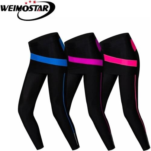 Weimostar Spring Autumn Women Cycling Pants Outdoor Sports Ropa ciclismo Bicycle Long Pant Bike Quick Dry Clothing Wear