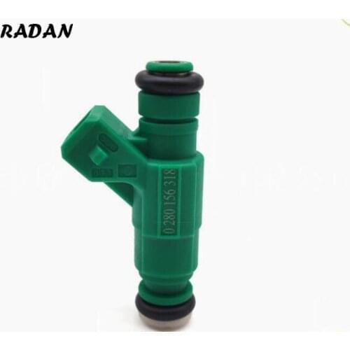 0280156318 High Quality Fuel Injector Nozzle For Peu-geot 206 1.6L 1.4L
