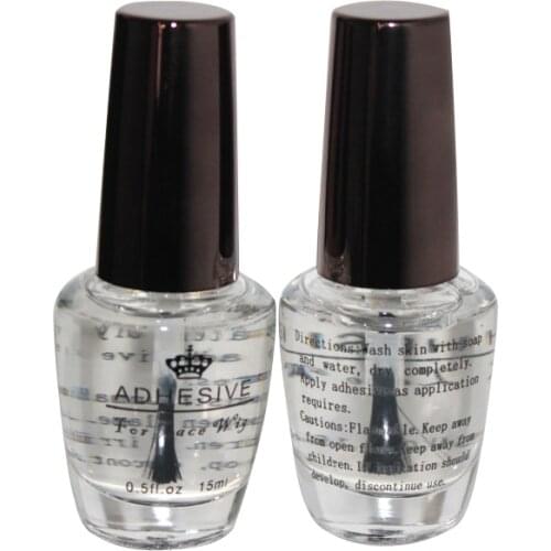 1/2/5 Bottle 0.5 OZ/ 15ml Lace Wig Adhesive Glue Solution For Beauty Salon Use 1PCS/LOT